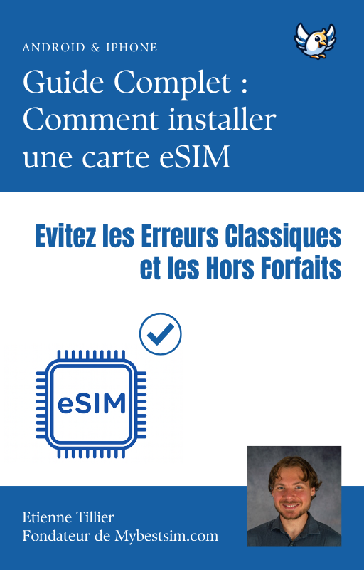 Couverture du guide MyBestSim : Comment installer une carte eSIM